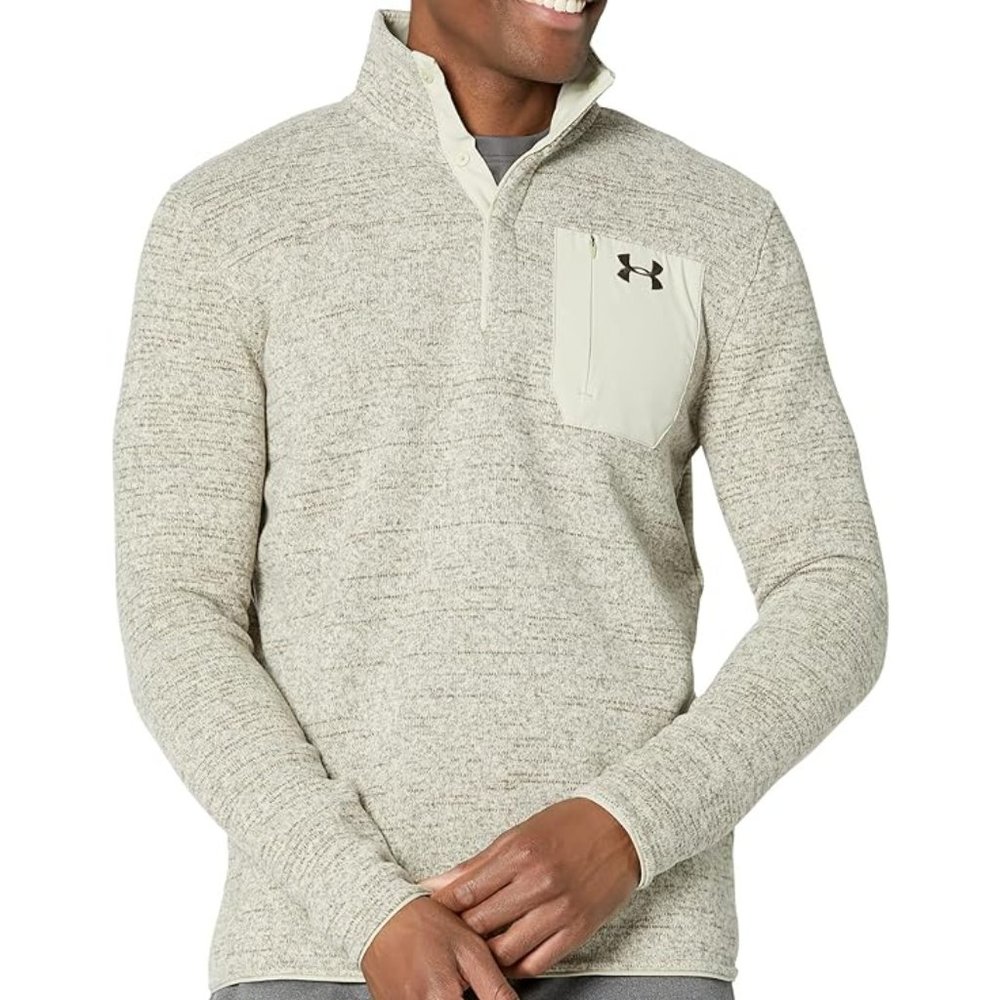 NWT Under Armour Men's UA Specialist Henley 2.0 Long Sleeve - SMALL 1316276-200
